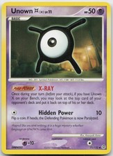 Unown [X] 71/132 Uncommon Secret Wonders Pokemon MP