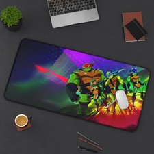 Rise of the Teenage Mutant Ninja Turtles Movie - Gaming Desk Mat Mouse Pad