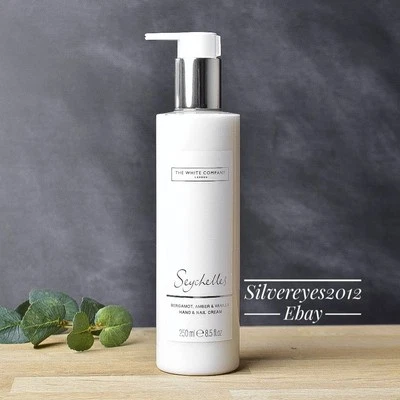 The White Company Seychelles Hand & Nail Cream 250ml NEW