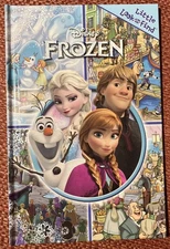 Disney Frozen: Little Look and Find by PI Kids (Hardcover) Screen-free Fun!