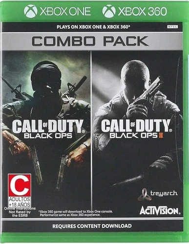 Call of Duty: Black Ops 1 & 2 Combo Pack X360/Xbox One (Brand New Factory Sealed