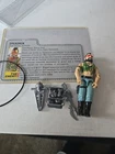 GI Joe ARAH 1985 Drednok Ripper v1 100% Complete, Great Condition, w/file card