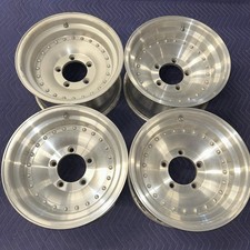 Set 4 Are Centerline Style Wheels 15x8 Ford Jeep 5x5.5 Aluminum Vintage Usa