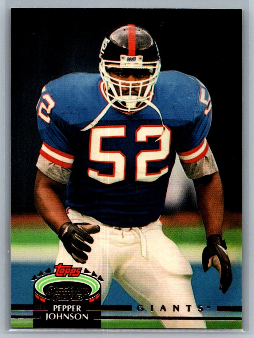 1992 Stadium Club #146 Pepper Johnson