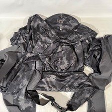 Boppy COMFYFIT Hybrid Baby Carrier Waist Pocket Grey Camo for Dad 8-35lbs