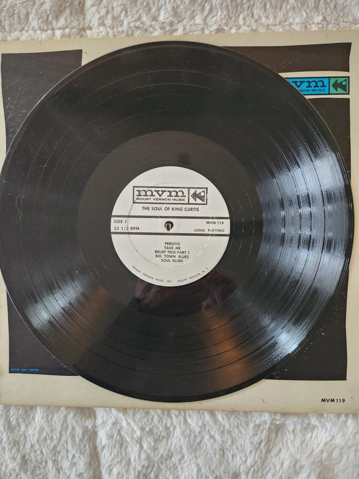 KING  CURTIS        LP      THE SOUL  OF on MVM Records  MVM 119 MINT - Image 3 of 4