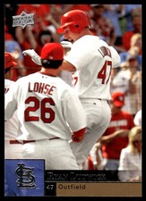 Ryan Ludwick 2009 Upper Deck #355 Cardinals MLB READ FREE SHIPPING AutographDen