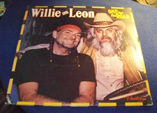 1979 Willie Nelson & Leon Russell 2 LP Record Set One For The Road
