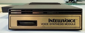 Intellivision Intellivoice Voice Synthesis Module w/ B-17 & Space Spartans Games