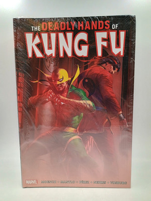 Marvel The DEADLY HANDS of KUNG FU Hardcover HC Comic Book Graphic Novel SEALED