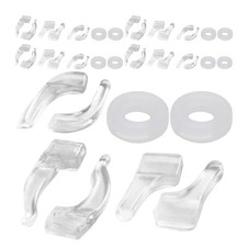 20 Pairs Glasses Ear Pads Eyeglass Temple Sleeves Grip Hooks Grips