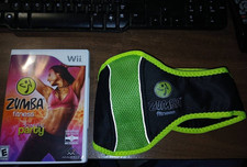 Zumba Fitness: Join the Party (Nintendo Wii) w/ Fitness Belt