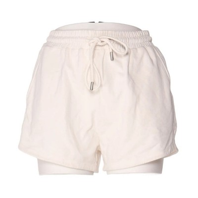 Scarlett Poppies, Freizeitshorts, Größe: S, COMFORT FIRST, Weiß, Baumwolle #F0X