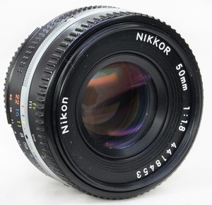NIKON Ais Nikkor 50mm 1.8 Pancake late serial 44****