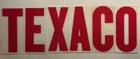 VINTAGE TEXACO GAS STATION WAGNER LETTER BOARD MARQUEE SIGN DESIGN PROMOTIONAL