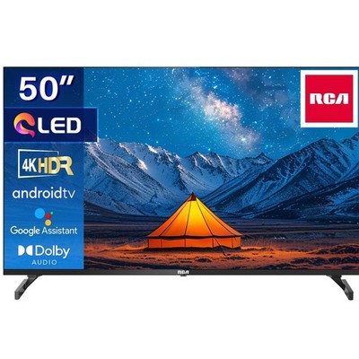 50 Zoll Smart Android TV QLED 4K UHD Dolby Audio Fernseher WiFi Bluetooth HDR DE