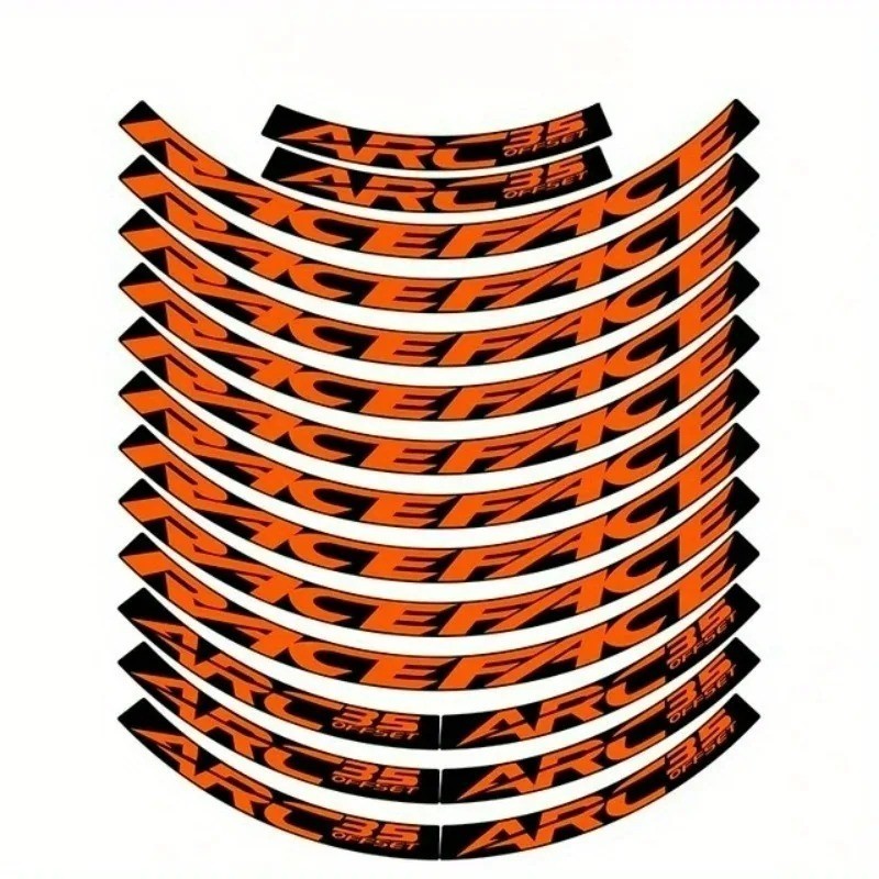 Stickers For Wheel Mountain Bike Rim ARC35 Set Decals 27.5 29 MTB Bicycle