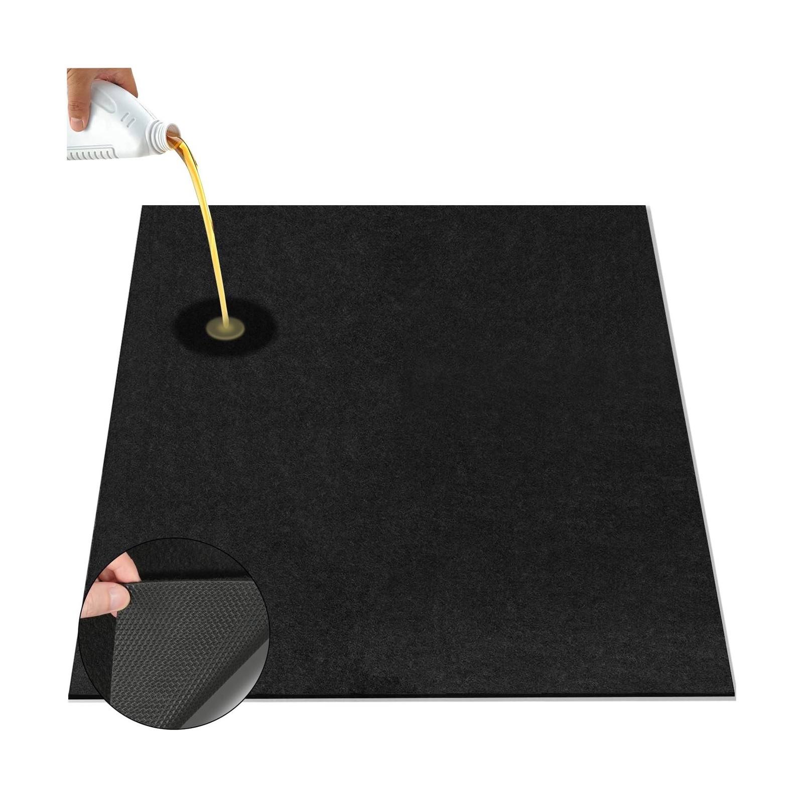Golener Oil Spill Mat - Garage Floor Mat, Absorbent Oil Pad, Premium Maintena...