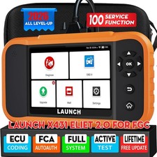 LAUNCH X431 Creader Elite Fgc OBD2 Scanner Fo...