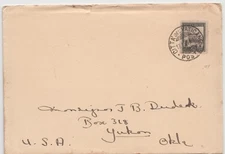 VATICAN cover postmarked 17 Dec. 1934 to Yukon, Oklahoma, USA