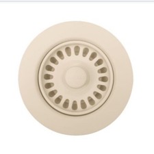Blanco 441092 Decorative Basket Strainer for Sink BISCUIT New in Box 