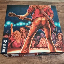 Rock Hard 1977 Board Game Devir 100% w Solo Automa included VGC 1-5p 16+