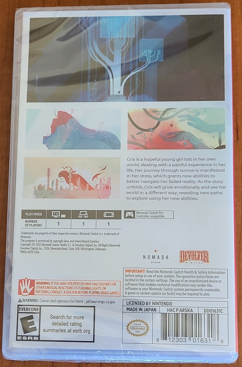 GRIS DELUXE Edition switch スイッチ 新品未開封 GRIS Deluxe Edition - Switch - PNP Games Online Store