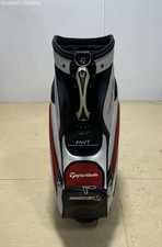 TaylorMade Golf FCT 6-Way Tour Cart Bag White/Red 