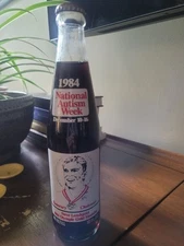 National Autism Week 1984 Commemorative Coca-Cola Bottle 