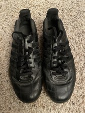 Zapatos Adidas Goodyear Toscana Raros De Colección Para Hombre Talla 8 Cuero Negro Leer
