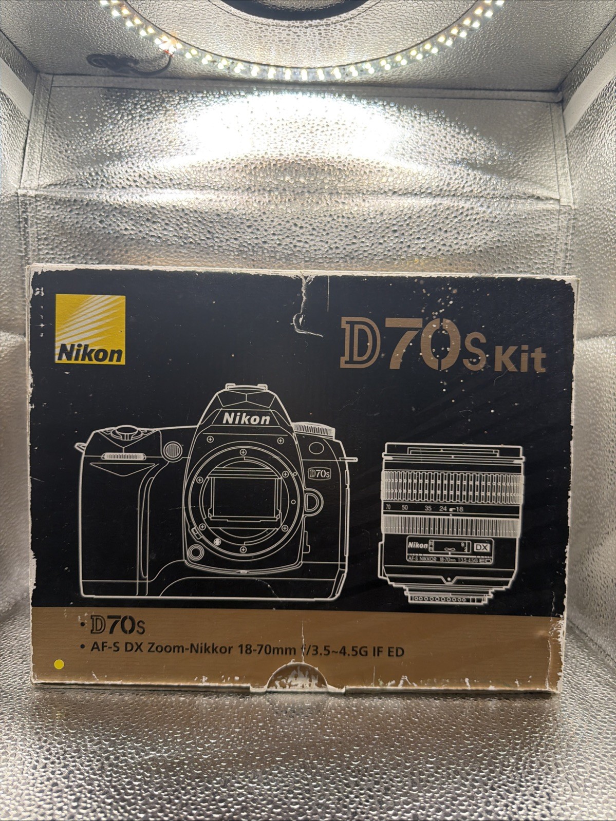 Nikon D70s vintage camera equipment - eBay listing photo 3