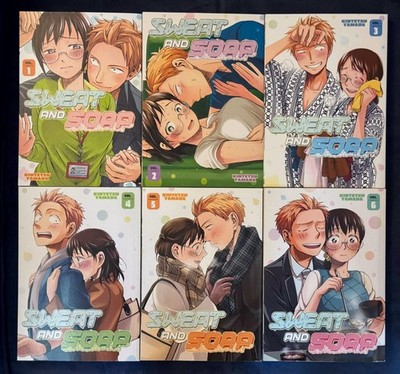 Kodansha Comics Sweat and Soap Manga Volumes 1-11 Set English Kintetsu Yamada