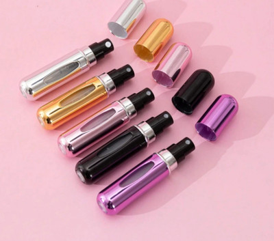 Perfume Atomizer Bottle Travel Portable Mini Refillable Scent Pump Spray (1 Pc)