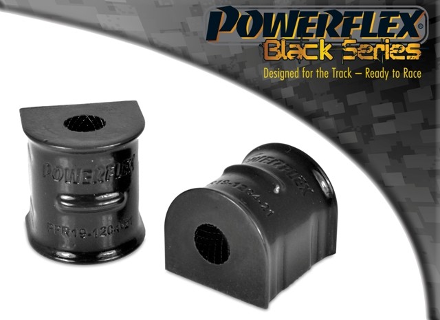 Powerflex Rear Anti Roll Bar To Chassis Bush 18mm PFR19-1204-18BLK