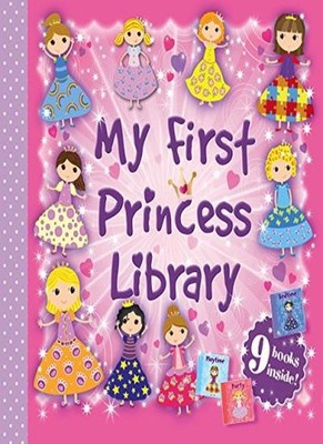 My First Little Princess Library: 9 Sparkly Books Inside!,Igloo 