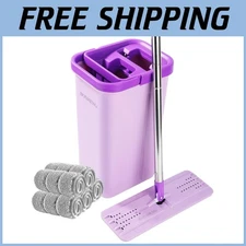 Purple Mop Set for Windows & Floors