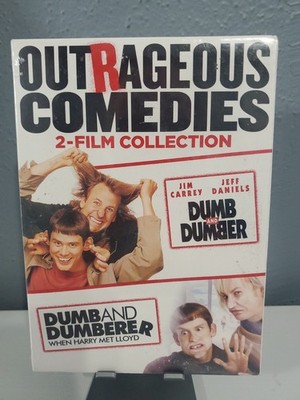 Dumb And Dumber/Dumb And Dumberer (DVD, 2018, Widescreen) w/ Slip Sealed New