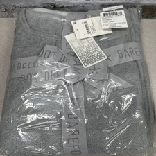 Barefoot Dreams CozyChic Ultra Lite Jersey Pullover XL W Leg Lounge Set Moonbeam