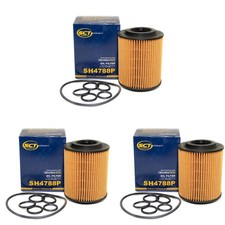 Ölfilter 3 X SCT SH 4788 P für Opel Astra Combo Meriva Mokka Zafira Chevrolet 