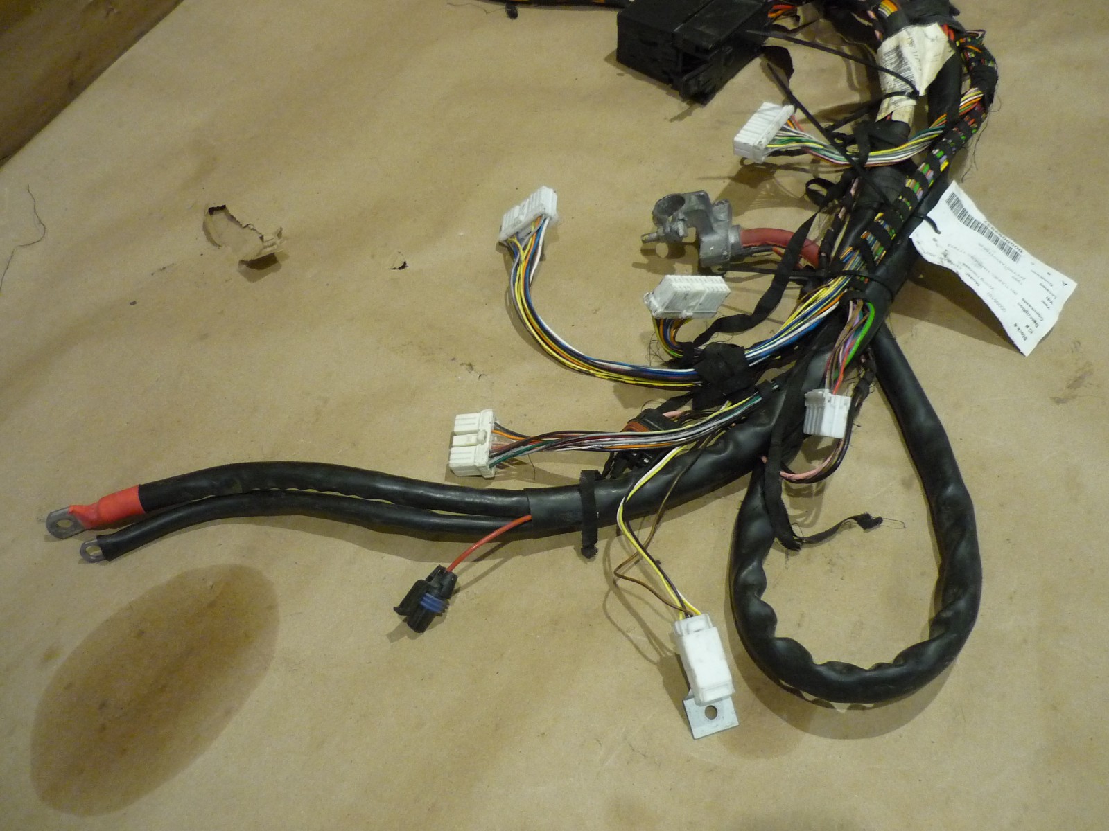 Ferrari 360 Modena, Spider - RH Rear Tunnel Cables/WireHarness - P/N 177913