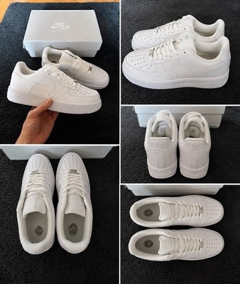 Nike Air Force 1, Gr. 43, neu, weiß mit Karton
