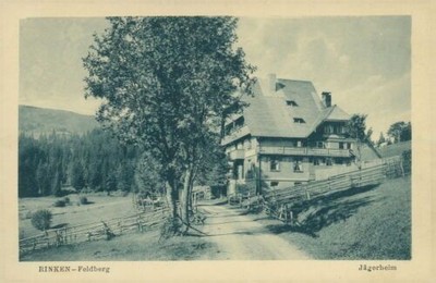 Ansichtskarte Rinken Feldberg Jägerheim  (Nr.9170)