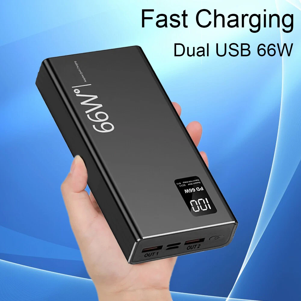 70,000mAh 120W Fast Charging Power Bank for Phones