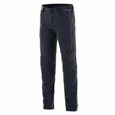 Alpinestars Diesel Daiji Motorcycle Jeans Aramid Scooter Denim Trousers Black