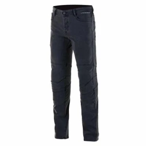 Alpinestars Diesel Daiji Motorcycle Jeans Aramid Scooter Denim Trousers Black