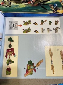 LEGO 70006 Chima Cragger's Command Ship Instruction Manual Only 1-2