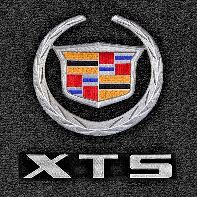 Alfombrillas delanteras LLOYD Classic Loop; se adapta a Cadillac XTS 2013 a 2016 *doble logotipo Foto 2 de 4