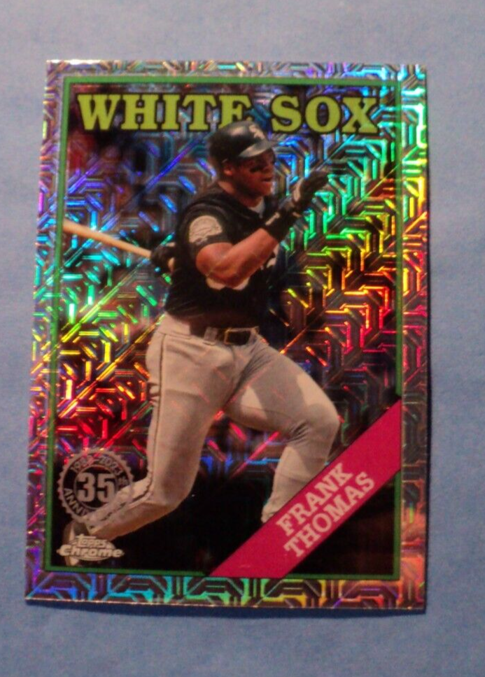 2021 Topps Chrome Frank Thomas MOJO REFRACTOR #T88C-45 NMT-EX AUCT