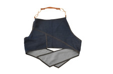 Christian Dior - Spring 2000 Runway Saddle Halter Denim Top.