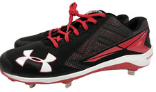 Under Armour Charged Low ST Baseball Cleats 1264167-061 Mens Size 16